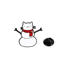 Christmas snowman brooch for sale  Delivered anywhere in USA 