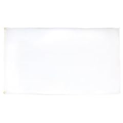 Flag plain white for sale  Delivered anywhere in UK