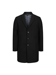 manteau homme laine noir d'occasion  Livré partout en France