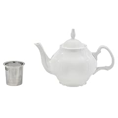 White porcelain teapot for sale  Delivered anywhere in USA 