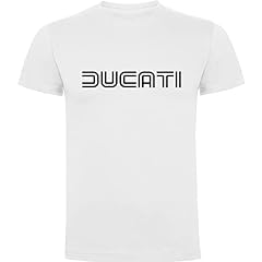Maglietta bianca ducati usato  Spedito ovunque in Italia 
