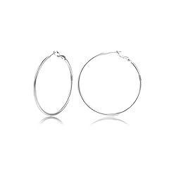 Sterling silver hoop for sale  Delivered anywhere in UK