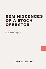 Reminiscences stock operator for sale  Delivered anywhere in UK