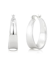 Geveay silver hoop for sale  Delivered anywhere in USA 