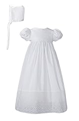 White cotton christening for sale  Delivered anywhere in USA 