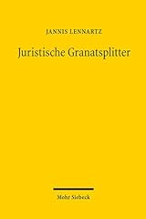 Juristische granatsplitter spr gebraucht kaufen  Wird an jeden Ort in Deutschland