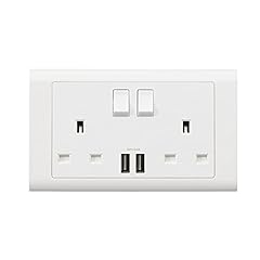 Essentials double socket for sale  Delivered anywhere in UK