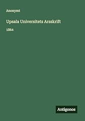 Upsala universitets arsskrift gebraucht kaufen  Wird an jeden Ort in Deutschland