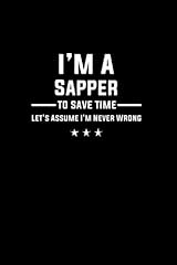 Sapper gifts funny for sale  Delivered anywhere in UK