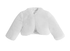 Ekidsbridal white faux for sale  Delivered anywhere in USA 