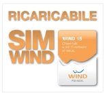 Sim wind 5euro usato  Spedito ovunque in Italia 