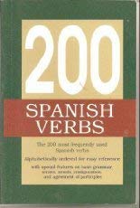 200 spanish verbs for sale  Delivered anywhere in UK