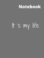 Life notebook notebook for sale  Delivered anywhere in UK