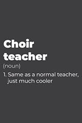 Choir teacher definition gebraucht kaufen  Wird an jeden Ort in Deutschland