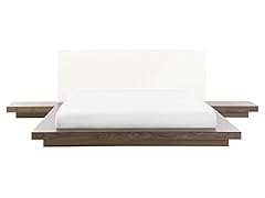 Beliani letto legno usato  Spedito ovunque in Italia 