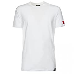 Dsquared2 tshirt bianca usato  Spedito ovunque in Italia 