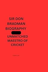 Sir bradman biography for sale  Delivered anywhere in UK
