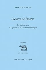 Lectures fronton rhéteur d'occasion  Livré partout en France