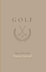 Golf practice journal for sale  Delivered anywhere in USA 