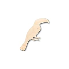 Unfinished wood toucan for sale  Delivered anywhere in USA 