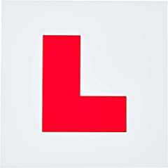 Fully Magnetic Car L Plates for Learner Drivers, Extra for sale  Delivered anywhere in UK