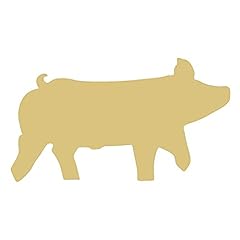 Pig cutout unfinished for sale  Delivered anywhere in USA 