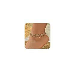 Flower anklet women for sale  Delivered anywhere in USA 