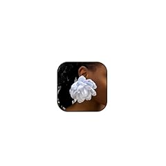 White flower earrings for sale  Delivered anywhere in USA 
