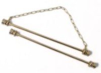 Brass bell pull for sale  Delivered anywhere in UK