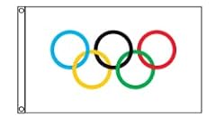 Stormflag bandiera olimpica usato  Spedito ovunque in Italia 