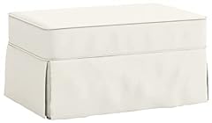 Cotton ottoman slipcover for sale  Delivered anywhere in UK