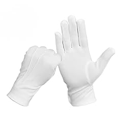 White cotton gloves for sale  Delivered anywhere in UK
