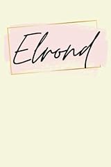 Elrond personalized sketchbook gebraucht kaufen  Wird an jeden Ort in Deutschland