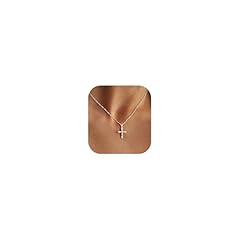 Silver cross necklaces for sale  Delivered anywhere in USA 