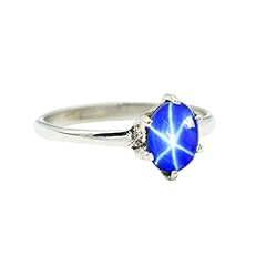 Star sapphire ring for sale  Delivered anywhere in USA 