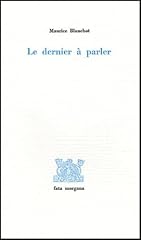 Dernier parler d'occasion  Livré partout en France