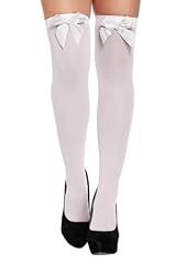White hold stockings for sale  Delivered anywhere in UK