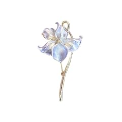 Flower brooch lotus for sale  Delivered anywhere in UK