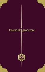 Diario del giocatore usato  Spedito ovunque in Italia 