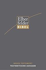 Elberfelder bibel textkritisch gebraucht kaufen  Wird an jeden Ort in Deutschland