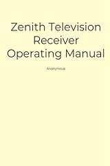 Zenith television receiver for sale  Delivered anywhere in USA 