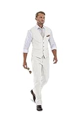 Casual linen beige for sale  Delivered anywhere in UK