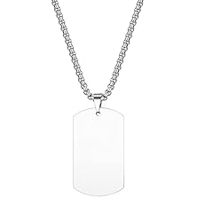 Jewelrywe collana piastrine usato  Spedito ovunque in Italia 