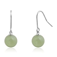 Jade drop earrings for sale  Delivered anywhere in Ireland