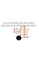 Leçons tchouang tseu d'occasion  Livré partout en France