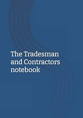 Tradesman contractors notebook for sale  Delivered anywhere in USA 