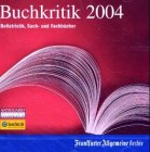 Buchkritik 2004 belletristik gebraucht kaufen  Wird an jeden Ort in Deutschland