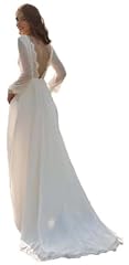 Lace chiffon wedding for sale  Delivered anywhere in USA 