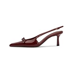 Mavmax burgundy slingback for sale  Delivered anywhere in USA 