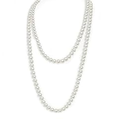 Perlenkette fasching weiße gebraucht kaufen  Wird an jeden Ort in Deutschland